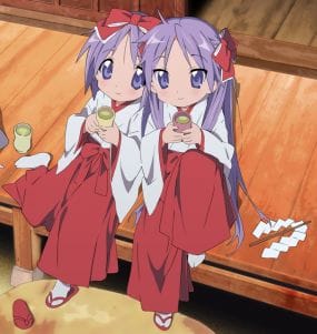 Lucky Star Tsukasa Kagami Miko