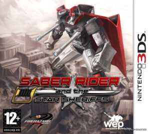 Saber Rider 3DS Boxart