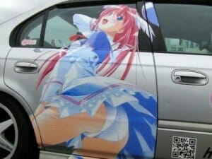 Anime Car Decal