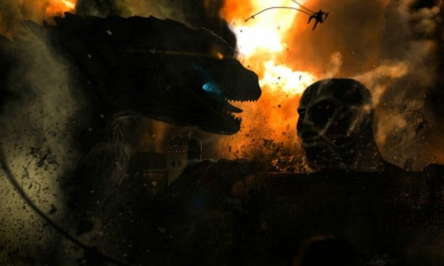 Randomness: Fans Pit Attack On Titan Against Godzilla In Art & Video