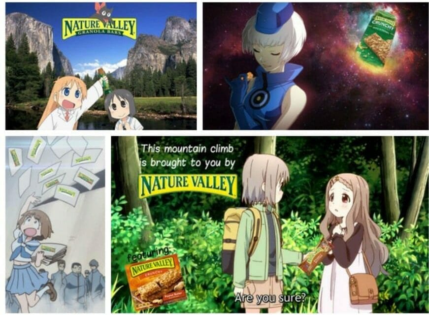 Nature Valley Goes Anime, Fans Go Gaga