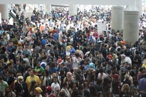 In this chaotic scene, some truly fantastic stuff arises. (Credit: Anime Expo)