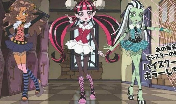Ghouls Rule! Monster High Anime To Hit Japanese TV