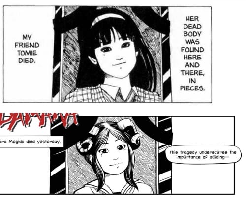 Tomie Damara Comparison