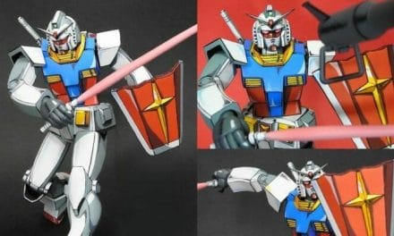 You’re Looking At A Gundam Model, Not An Anime Cel