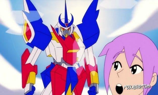 Fox Pits Trash Cans Against Gundams In School Girl Crush 2
