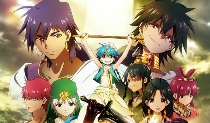 Magi The Labyrinth & Kingdom of Magic Complete Anime Series Blu-ray Set