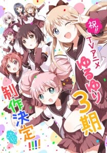 YuruYuri Season 3 Key Visual 001 - 20150308