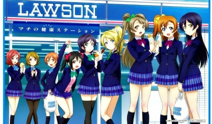 Lawson Hosts Love Live! Movie Promotional Campaign