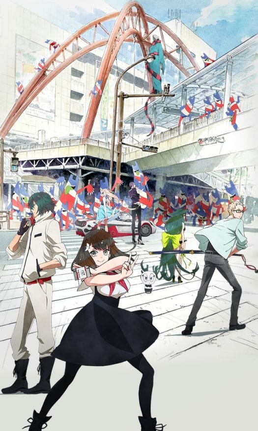 Gatchaman Crowds Insight Key Visual 001 - 20150508