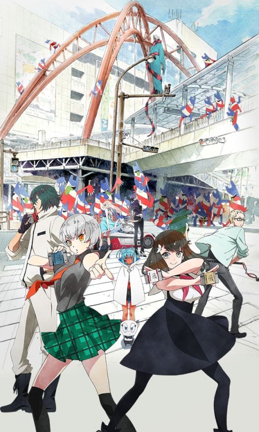 Gatchaman Crowds Insight Key Visual 002 - 20150508