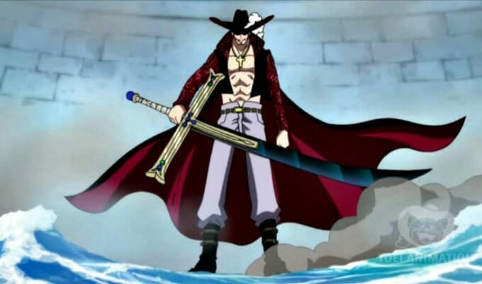 one piece Dracule Mihawk sword Yoru