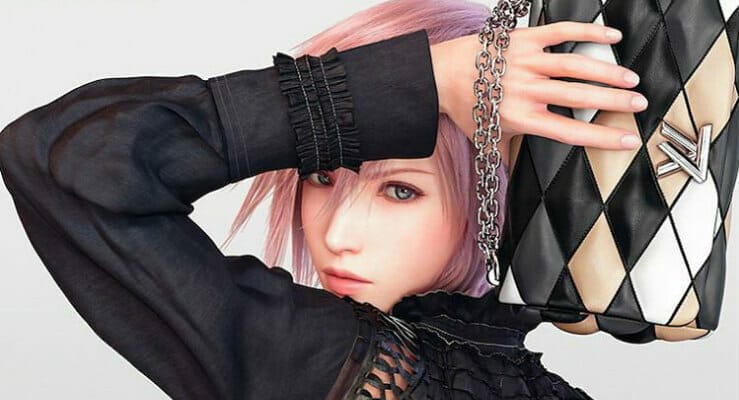 Final Fantasy XIII's Lightning Models For Louis Vuitton - Anime Herald