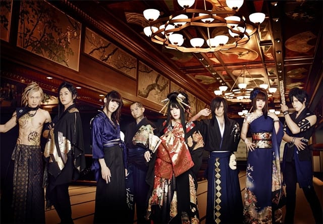 Wagakki Band Budokan Group Photo 001 - 20160228