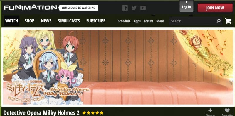 Funimation Archived Page - Milky Holmes 2