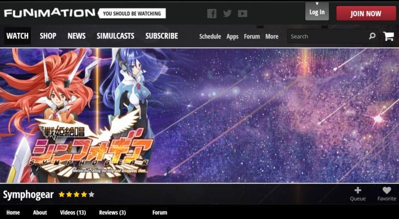Funimation Archived Page - Symphogear