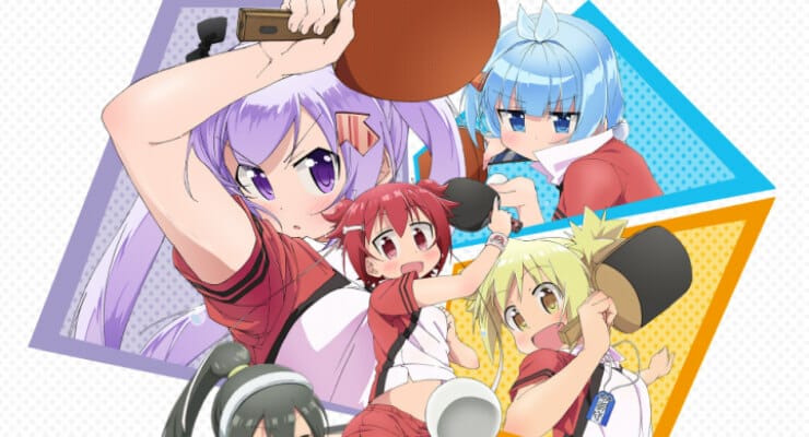 Crunchyroll To Simulcast “Scorching Ping Pong Girls” Anime