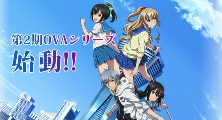 Strike the Blood III OVA Gets 4 Cast Members, 12/19/2018 Premiere