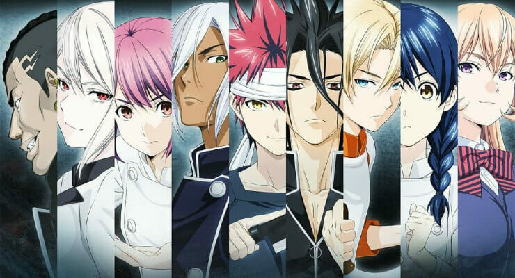 Food Wars! Anime Returns In Fall 2017; First Visual & New Cast Members Revealed