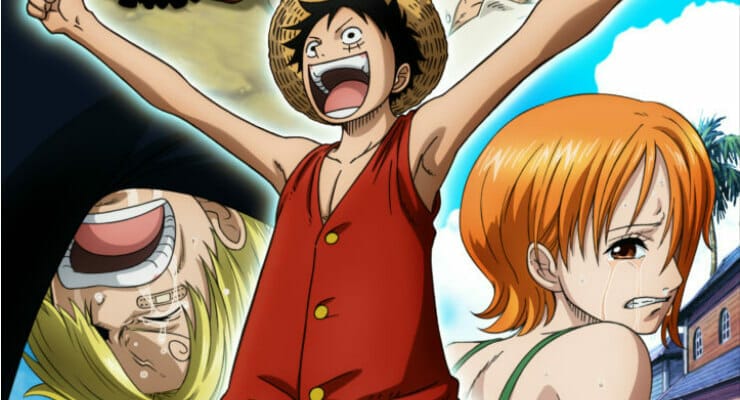 Why is the logo gold in the Funimation English dub? : r/OnePiece