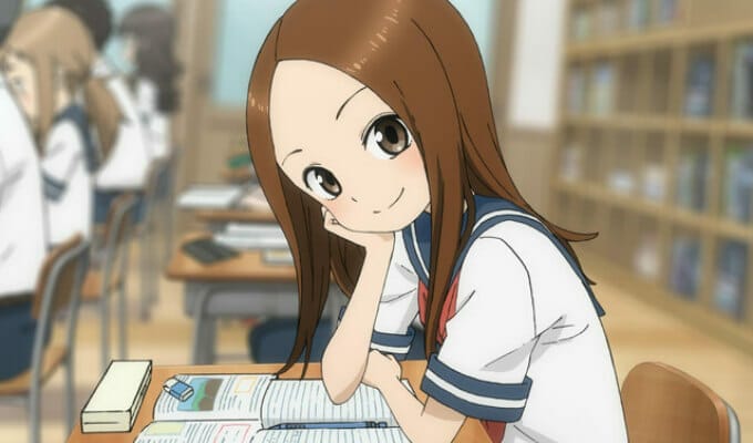 Karakai Jōzu no Takagi-san Anime Gets Trailer, Visual, Staff, & Cast