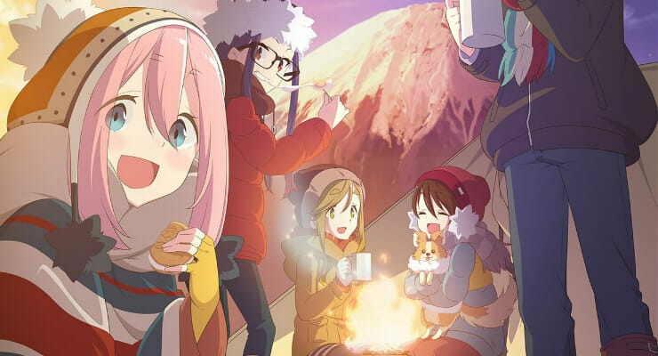 “Laid-Back Camp” Anime Hits Japanese TV On 1/4/2018