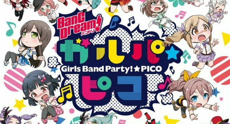BanG Dream! Girls Band Party Pico! Anime In the Works for Summer 2018