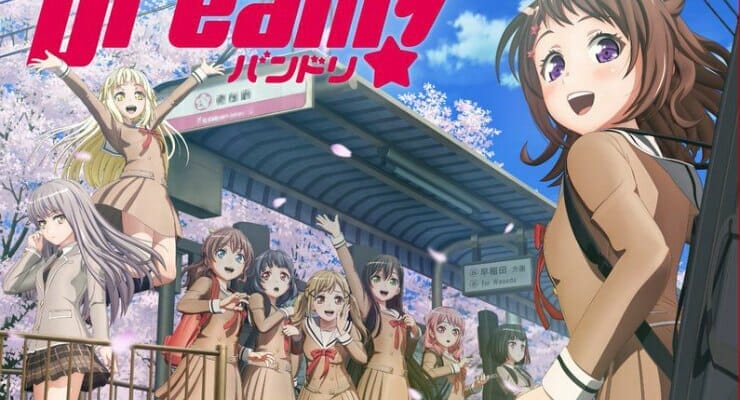 HIDIVE Adds BanG Dream! 2nd Season, 2 More to Winter 2019 Simulcasts