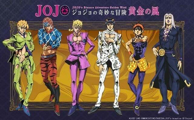 JoJo's Bizarre Adventure - Golden Wind Anime Visual - 001