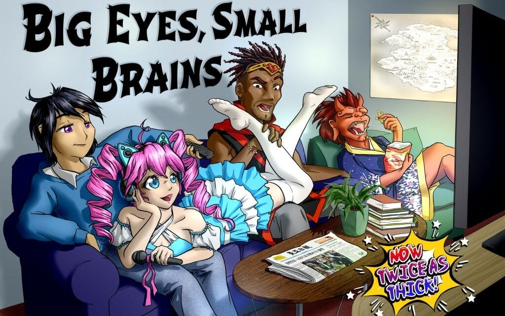 Anime Leaps off the Screen in New Tabletop RPG, “Big Eyes, Small Brains”