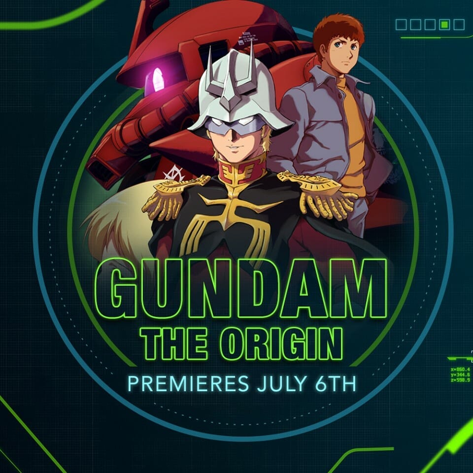 Toonami Adds Mobile Suit Gundam: The Origin Anime - Anime Feminist