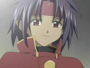 Headshot of Chrono from the Chrono Crusade anime