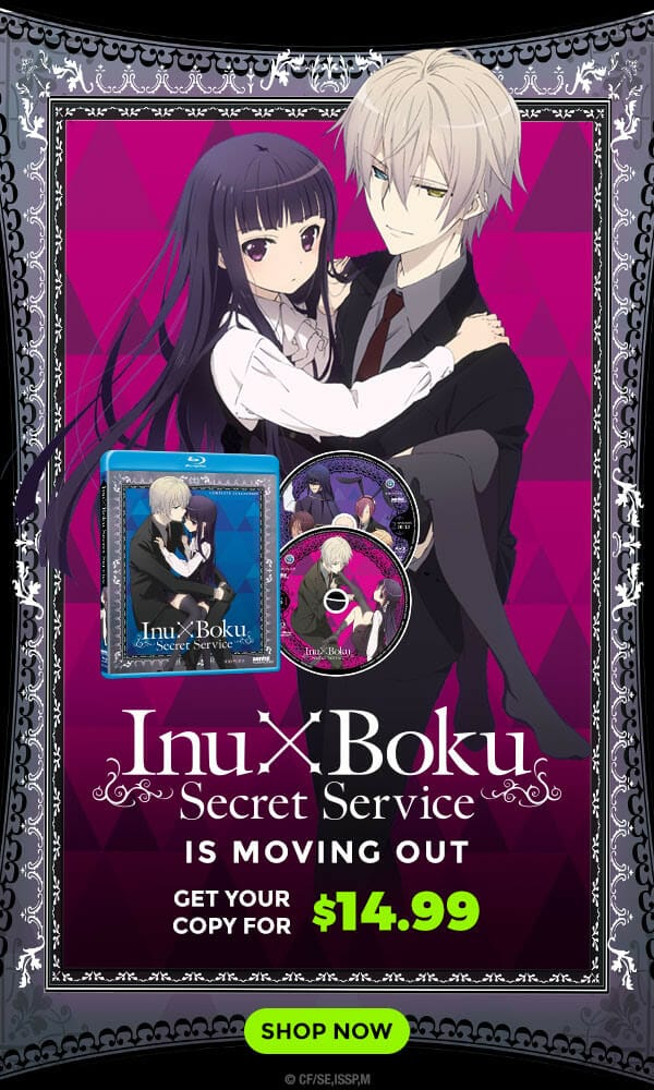Inu X Boku Out of Print Notice