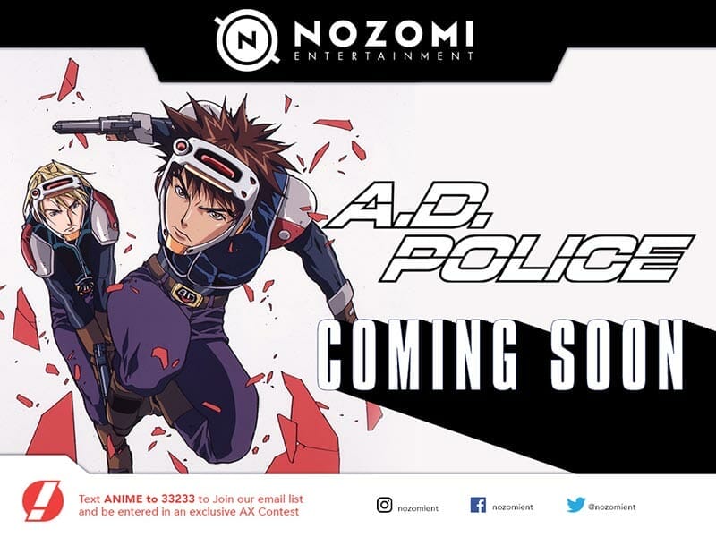 A.D. Police Anime Visual