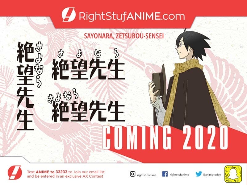 Sayonara Zetsubou-sensei Anime Visual