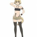 Hataage Kemonomichi Anime Character Visual - Misha