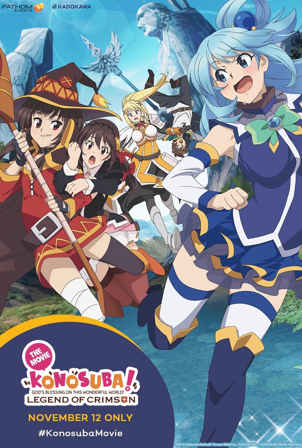 KonoSuba Movie Night Visual