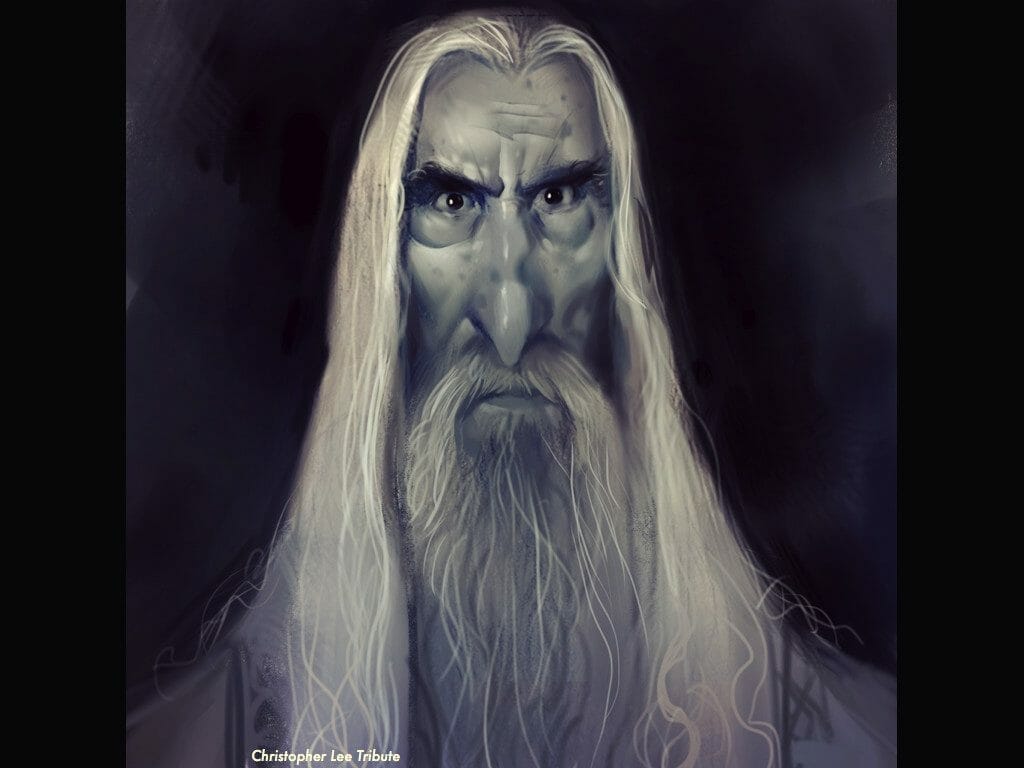 Christopher Lee Tribute by Ryan Wood