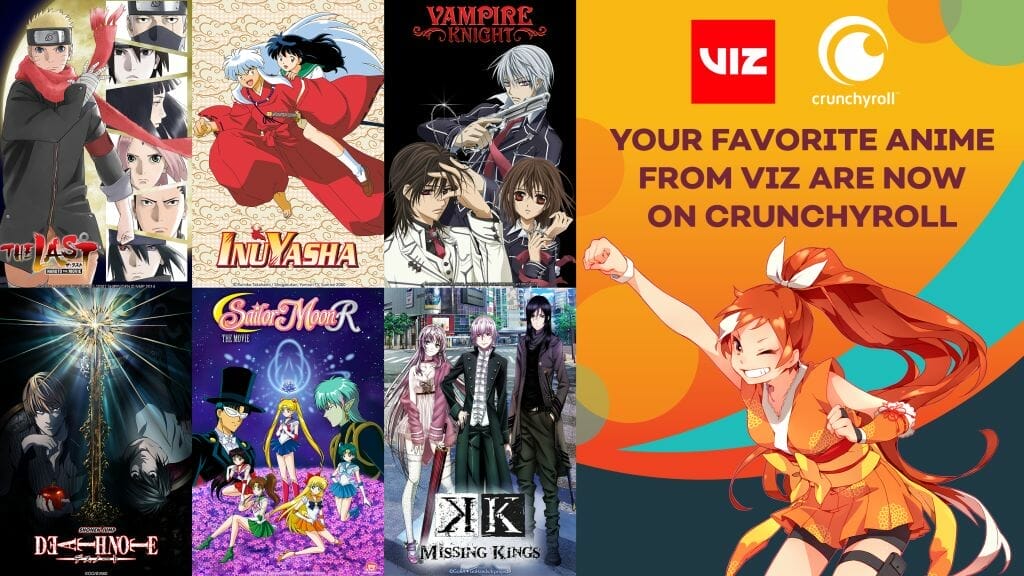 Crunchyroll Joins Forces With VIZ Media in Distribution Deal