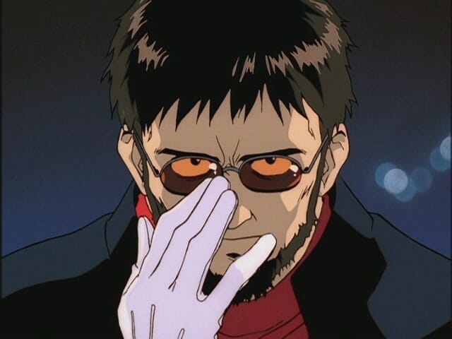 Neon Genesis Evangelion Still - Gendo Ikari