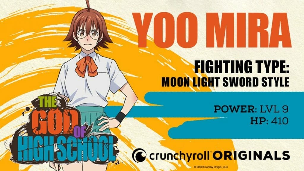 God of High School Character Visual - Mira Yoo