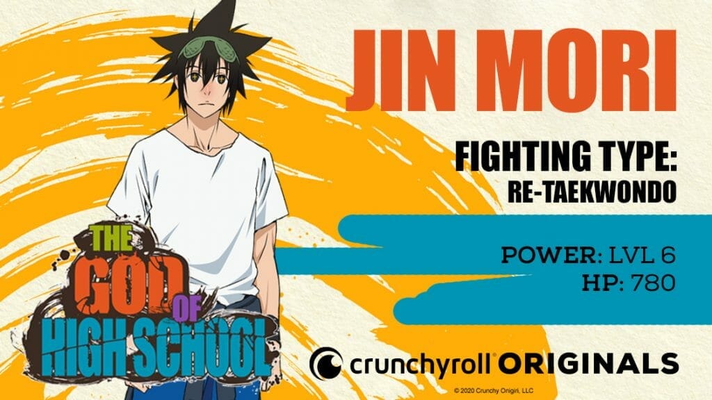 God of High School Character Visual - Jin Mori