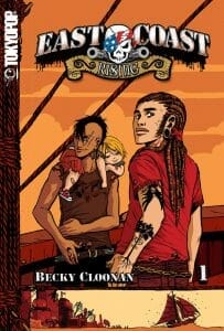 Book cover for Becky Cloonan's East Coast Rising