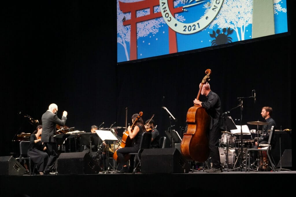 Eric Roth and the OPENWORLD band perform at Otakon 2021