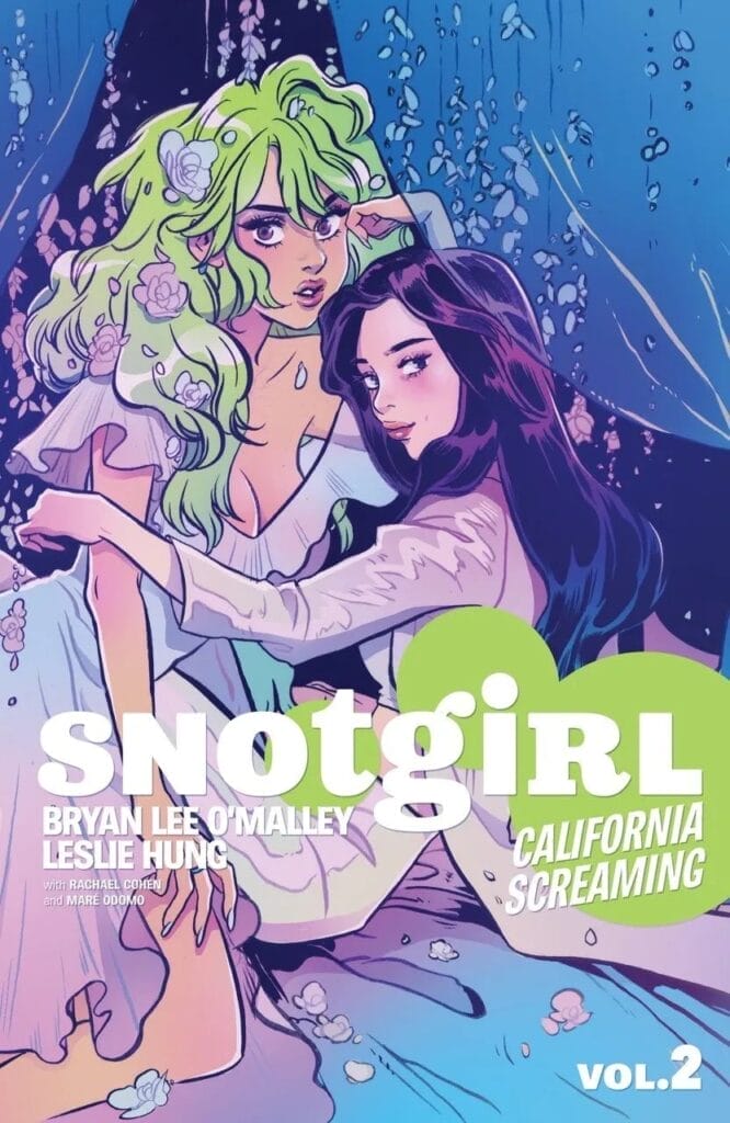 Cover art for Bryan Lee O'Malley and Leslie Hung's Snot Girl #2