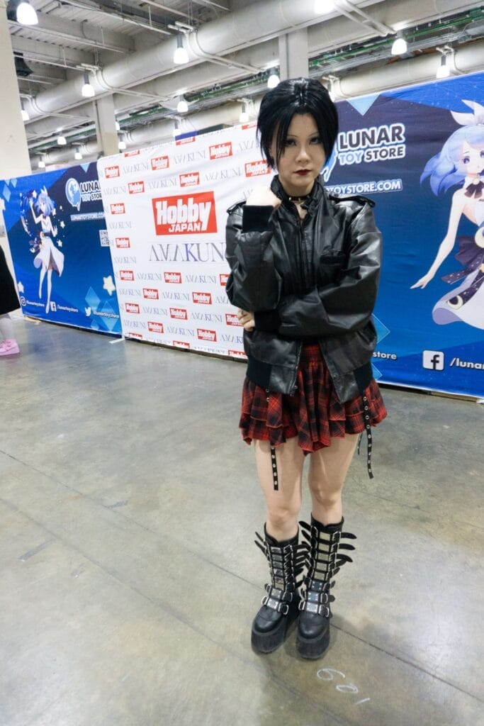 Cosplayer dressed as Nana Ozaki from NANA